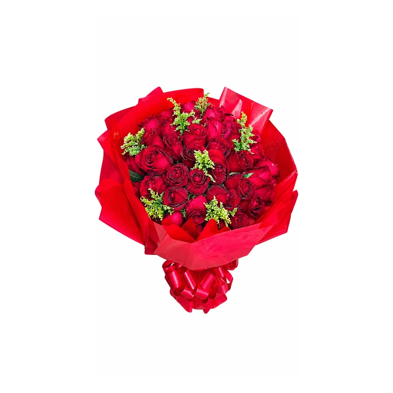 Buquê 50 rosas nacionais