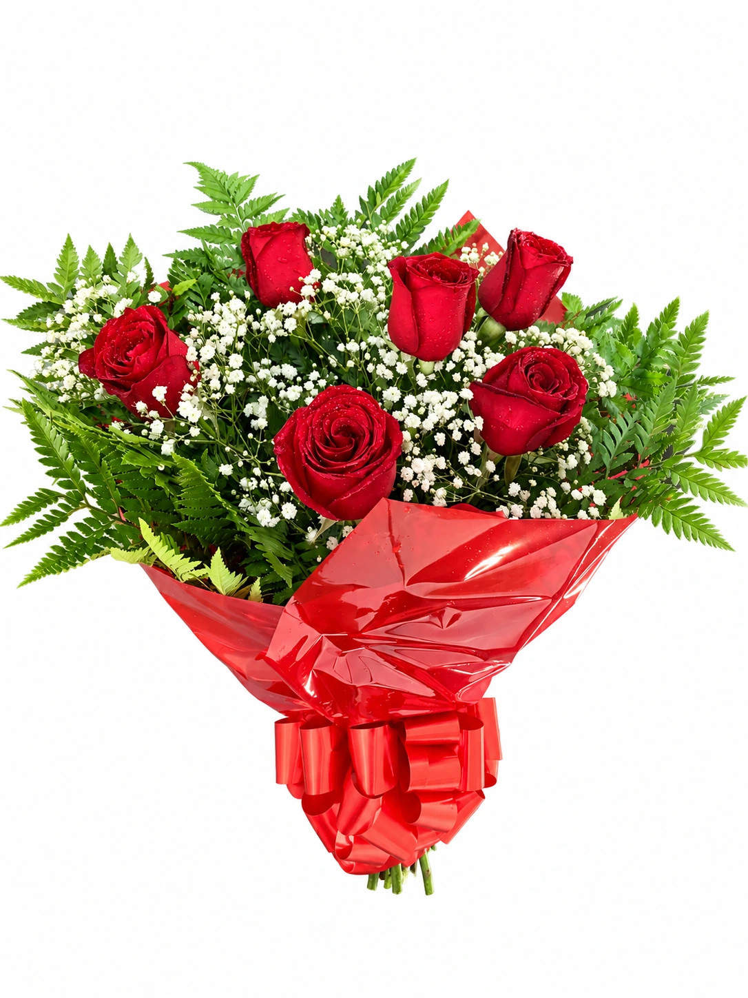 Buquê carinho de rosas vermelhas